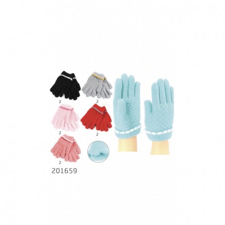Girls' Winter Gloves M (24/600/c)