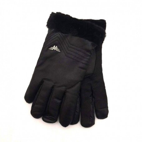 Men's Gloves Pu Fur Wrist (12/120/c)
