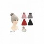 Lady hats with fur AB winter hat (t)
