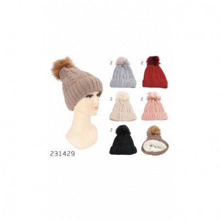 Lady Hats With Fur(120/c)