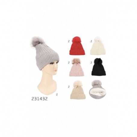 Lady Hats with Fur(120/c)