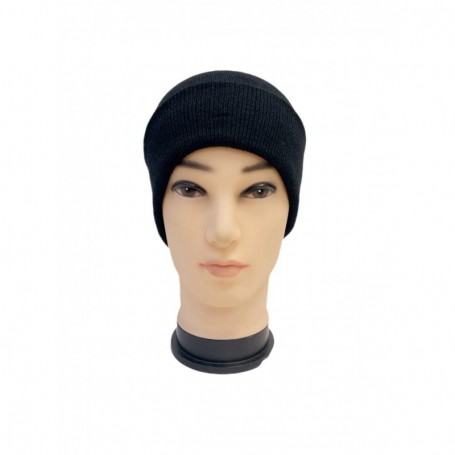 Winter Fur-Lined Hat Black (36/144/c)