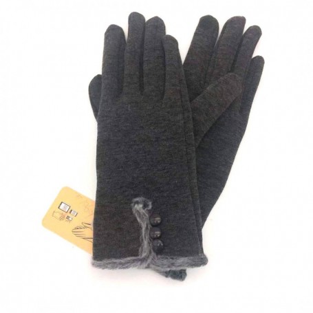 Ladies' Fur Lined Winter Gloves (12/240/c)