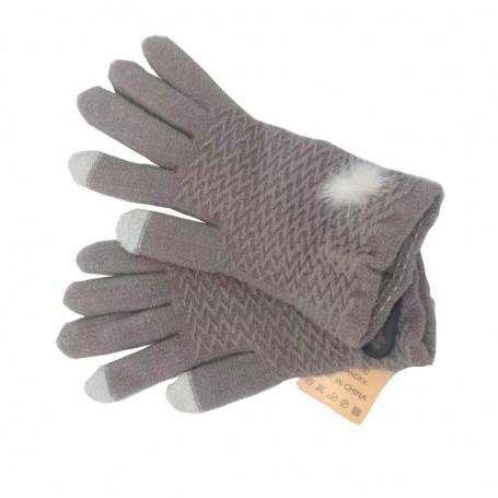 Ladies' Doubled Layer Winter Gloves (12/240/c)