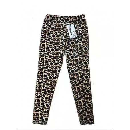 Women's Winter Leggings Leopard Skin (12/72/c)