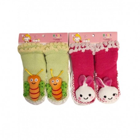 Children's Floor Socks Animal (12/240/c)