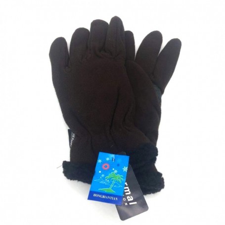 Men's Fur Lined Fleece Gloves (12/240/c)