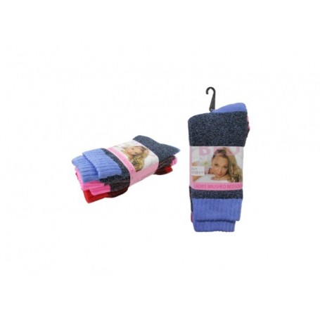 3 pr Ladies' Thermal Socks (20/80/c)