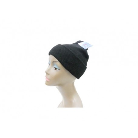 Winter Knit Hat Black (36/144/c)
