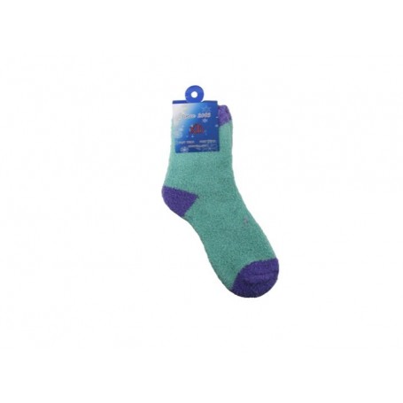 Women's Fuzzy Socks Solid (36/144/c)