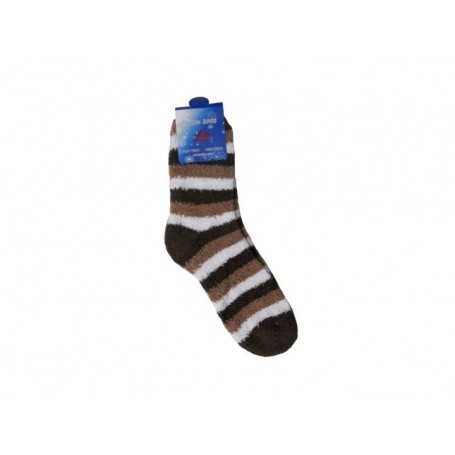 Men's Fuzzy Socks Stripes (36/144/c)