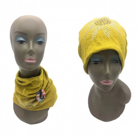 Winter Hat & Scarf 2 in 1 Diamond ÌÌ×êÎ§²±Ã± (24/144/c)