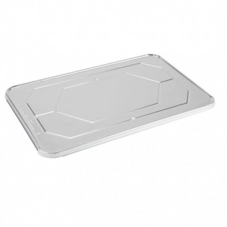 Aluminum Lid for Rectangular Pan [17.05x12.6"] (100 Lids)