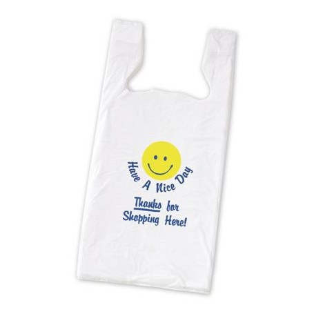 Smile Face T-shirt Bags (150/150/c)