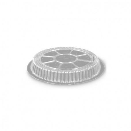 Dome Lid for 7" Round Aluminum Pans [LD30] (500 lids)