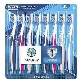 Oral B toothbrush 96pk 8/12 (8/8/c)