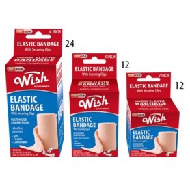 Wish Bandage Elastic Assorted sizes (48/48/c)