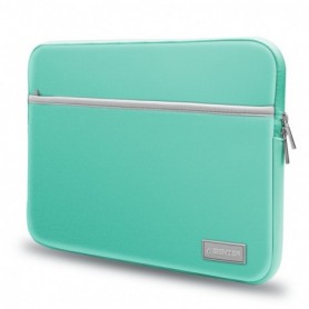 Superior iBenzer 13.3" Neoprene Protective Laptop Case Sleeve Bag with Accessory Pocket (Turquoise)