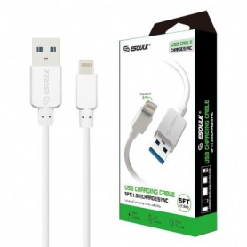 5ft Round Cable For For 8 PIN 1.5A In White