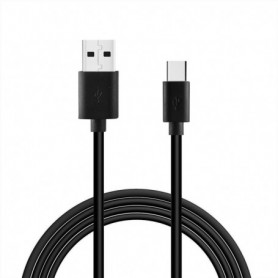 3.3FT PVC Material Type C USB 2.0 Data Cable In Black And Luxury Packaging
