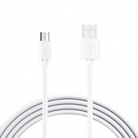 3.3FT PVC Material Micro USB 2.0 Data Cable In White And Luxury Packaging