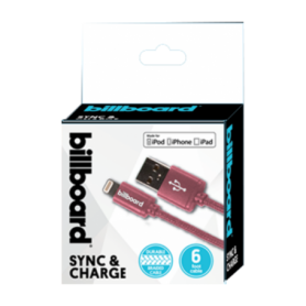 6ft LIGHTNING  USB Cable ROSE GOLD