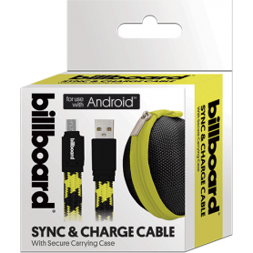 6' Micro USB Sync & Charge Cable Yellow
