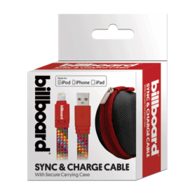 6' USB-C to USB-A Sync & Charge Cable Red