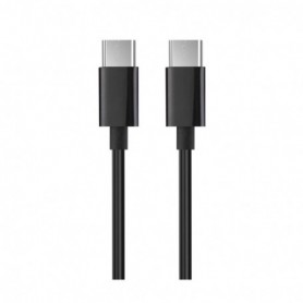 TYPE C USB C TO USB C CHARGE & SYNC DATA CABLE 39.9 INCH IN BLACK