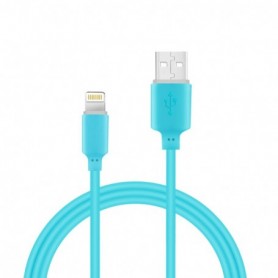 30 Pcs Tangle Free Apple Ipad Air Usb Data Cable 3.3 Feet In Blue