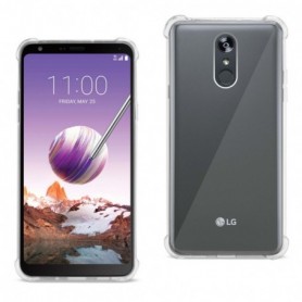LG Stylo 4 Clear Bumper Case With Air Cushion Protection In Clear