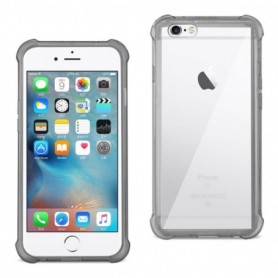 iPhone 6S Plus/ 6 Plus Clear Bumper Case With Air Cushion Protection In Clear Black