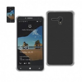 Alcatel One Touch Fierce Xl Clear Bumper Case With Air Cushion Protection In Clear