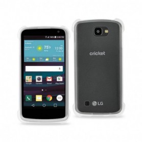 LG Spree Clear Bumper Case With Air Cushion Protection In Clear