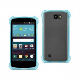 LG Spree Clear Bumper Case With Air Cushion Protection In Navy