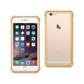 iPhone 6S Plus/ 6 Plus Clear Bumper Case With Air Cushion Protection In Clear Gold